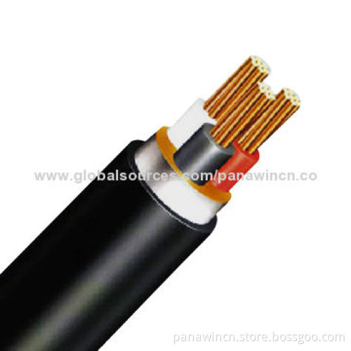 Halogen-free frame-retardant silicone multi-core cable